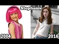 LazyTown THEN and NOW | Lazy Town Antes y Despues 2016