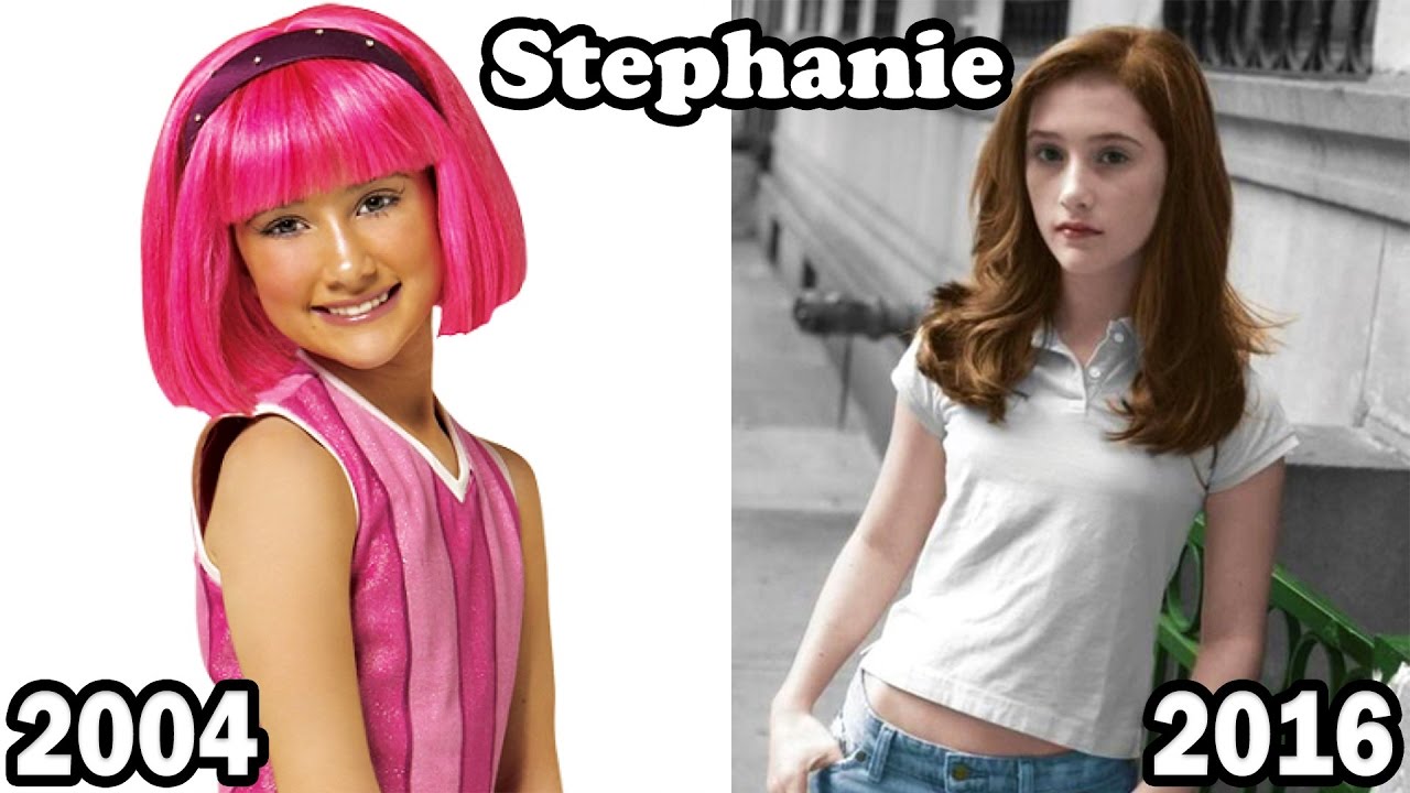 Lazy Town Stephanie Now