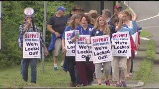 Strike over, but nurses still locked out of Baystate Franklin Medical Center