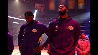 LeBron James and Anthony Davis Combine for 53 PTS In First Lakers Victory
