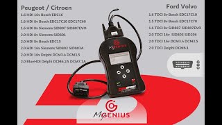 Peugeot Expert 2.0 HDI SID803A OBD program with MyGenius