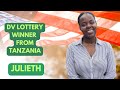 DV Lottery Winner from Tanzania has arrived in the USA. Apply this year in October for your luck