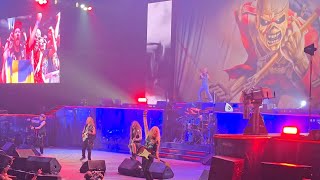 Iron Maiden live - The Trooper + Wasted Years - DCU Center - Worcester, Ma 11/6/24