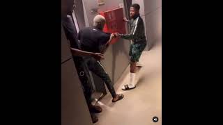 🇳🇬 😂 MUST WATCH - Senior Man Kelechi Iheanacho chases Onyekuru out of his room with violence 😂 🤣