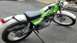 1973 Yamaha DT 250 \u0026 Kawasaki KT 250 \u0026 Honda cr250 l,  46 Indian