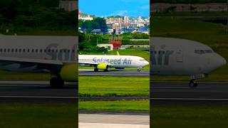 【離陸動画】宮崎空港を離陸するソラシドエア  B737-800 #離陸 #宮崎空港 #ソラシドエア #b737