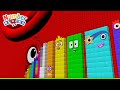 Numberblocks Full Episodes Standing Tall 1 MILLION vs 100 MILLION - Learn to Count Big Numbers!