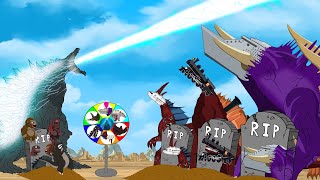 Rescue GODZILLA MONSTER vs All Infected Monster - Returning from the Dead: SECRET - FUNNY CARTOON