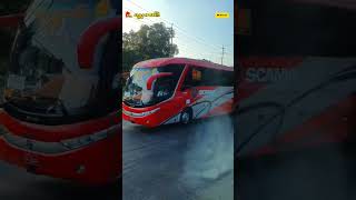 Mandalar Minn Express Scania Marcopolo bus Myanmar