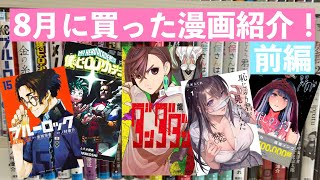 【もっと買えた】８月に買った漫画紹介！前編【第二十七話】