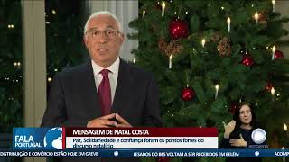 Mensagem de Natal de António Costa