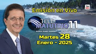 #EnVivo  / Telematutino 11   █   Martes  28  Enero  2025