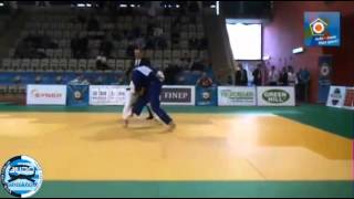 European Judo Open Men Prague 2014 Semifinal -66kg SHERSHAN Dzmitry (BLR) - ZAGRODNIK Pawel (POL)