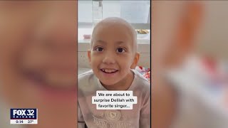 Cancer patient named Delilah surprised at hospital by Plain White T s singer