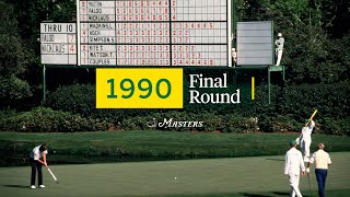 1990 Masters Tournament Final Round Broadcast