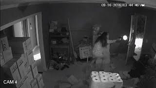 Brave Woman Fires Gun at Three Armed Burglars Who Entered Her Home