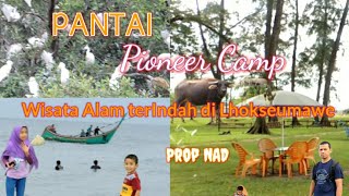 Wisata Pantai Pioneer Cam Lhokseumawe. Aceh