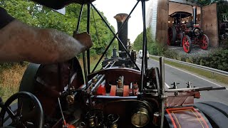 Roading 1914 Burrell Steam Engine "Janeeyre" Start to Finish!!