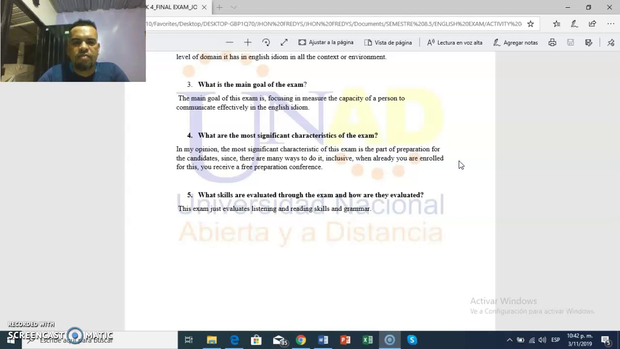 DESCRIPCION DEL EXAMEN DEL MET MICHIGAN ENGLISH TEST - YouTube