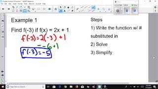 Chapter 4 Lesson 3 Functions