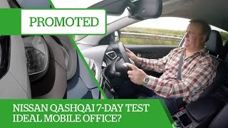 Promoted: Nissan Qashqai 7-day test – an ideal mobile office?