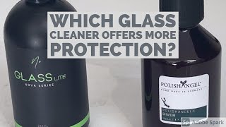 Polish Angel DIVER VS. NV Care Care GLASE LITE/auto detailing