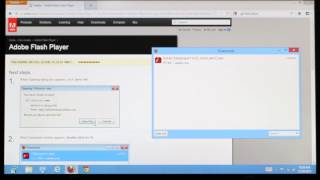 Installing Flash Player on Windows 8