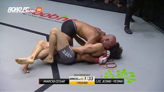 XIAOMI ROAD FC 043 MARCIO CESAR(마르시오 세자르) VS LEE JEONG-YEONG(이정영)