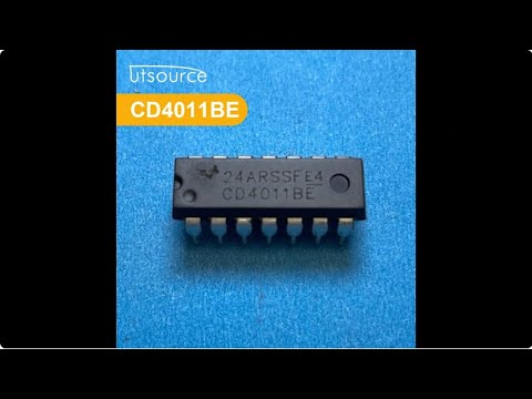Cd4011be Electronic Component Youtube