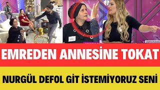 EMRE ANNESİNE ÖNCE HAKARET ETTİ SONRA TOKAT ATTI ŞOK SEDA SAYAN NÜRGÜL NAZLI HANIMI STÜDYODAN KOVDU