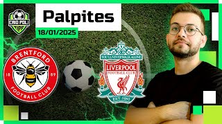 PALPITES E APOSTAS DE FUTEBOL PARA O DIA 18 01 2025 + BILHETE PRONTO