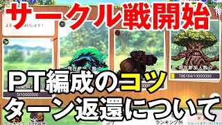 【ユグレゾ】サークル戦開催！PT編成のコツなどを紹介！【ユグドラレゾナンス】