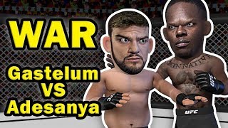 Israel Adesanya goes to WAR with Kelvin Gastelum to become the second African CH