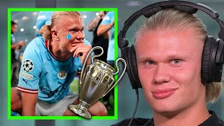 Erling Haaland Speaks on *Crying* After Champions League Victory