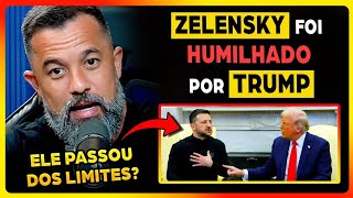 TENSO! TRUMP se REVOLTA e DESTRÓI ZELENSKY ao vivo | Fala Glauber Podcast #1