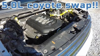 Ford Flex 5.0L coyote swap!!