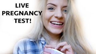 EMOTIONAL LIVE PREGNACY TEST! 12 DPO | Pregnancy After Stillbirth