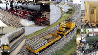 Gauge 1 Model Train Driving Meeting Munich July 2023 with BR 043, class 02 0314-1, S2/6 ... in 1:32