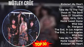 M ö t l e y C r ü e MIX Best Songs Updated ~ 1980s Music ~ Top Hair Metal, Hard Rock, Pop-Metal,...