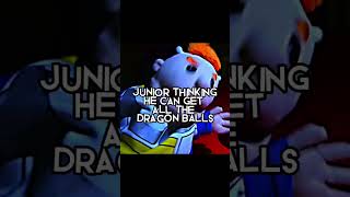 Junior Thinking He Can Get Dragon Balls! #sml #jeffy #junior #versus #edit #reaction #reacts #parody