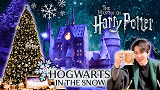 The Making of Harry Potter - Hogwarts in the Snow พาทัวร์ จัดเต็ม คริสมาสต์