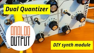 Dual Quantizer DIY synth module