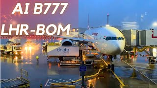 TRIPREPORT | Air India ECONOMY | VT-AEM | Boeing 777  | AI130 |  London Heathrow -  Mumbai