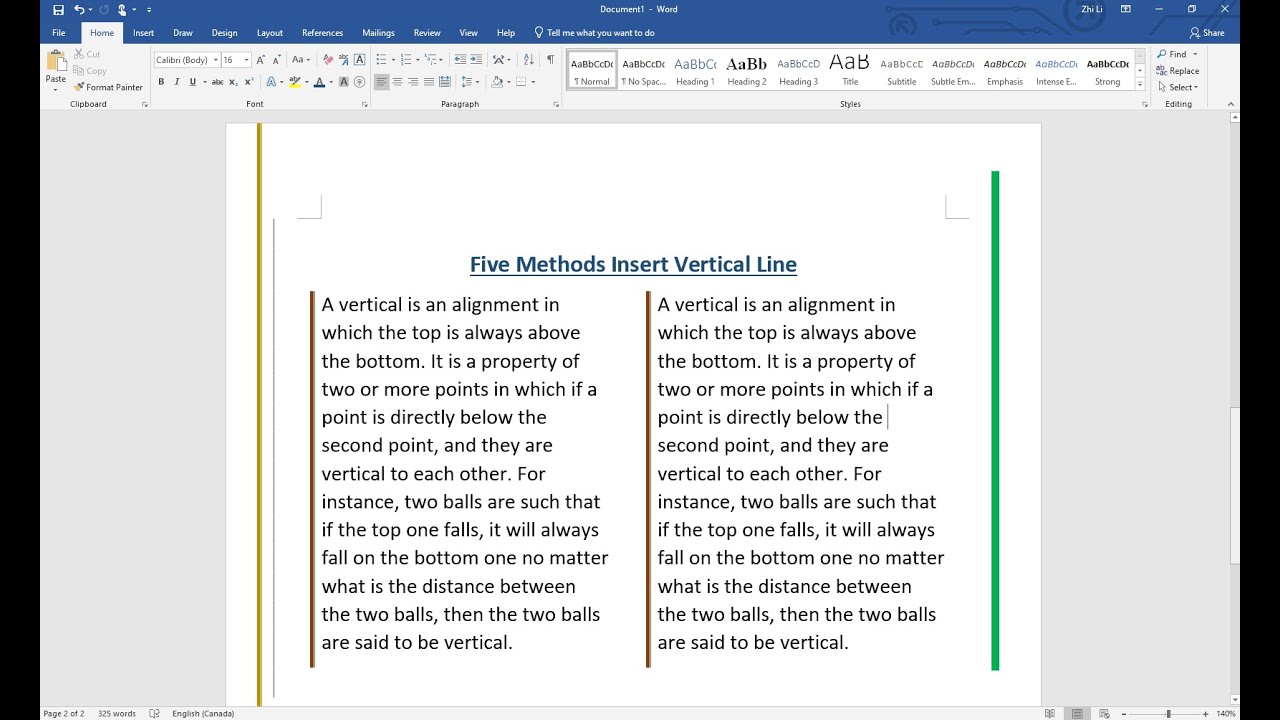 How To Insert A Vertical Line In Word Text Printable Online How To Insert A Vertical Line In Word Text Printable Online