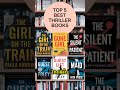 Top 5 Thrillers You Must Read!Free Download