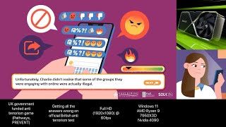 Getting all answers wrong on official British anti-terrorism game