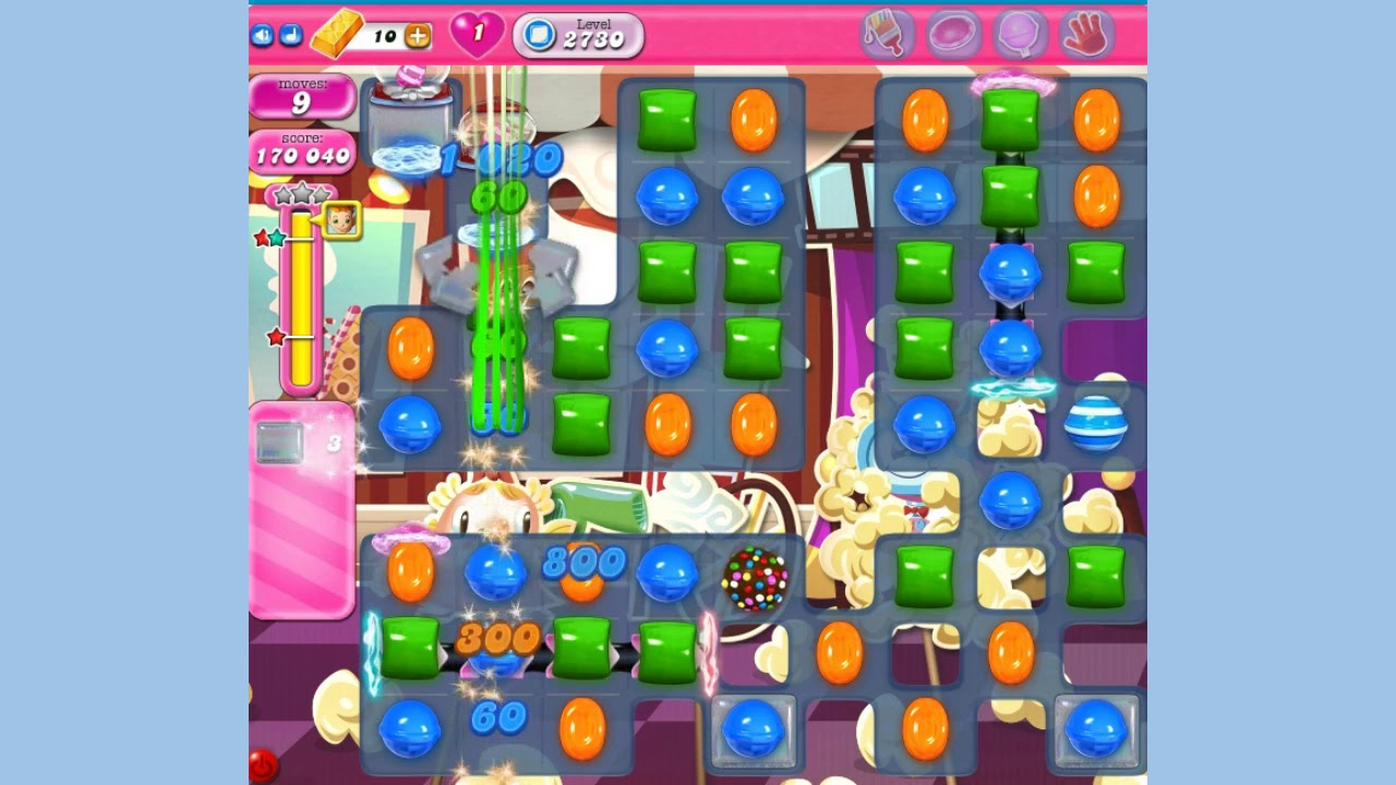 Candy Crush Saga Level 2730 No Boosters Youtube Candy Crush Saga Level 2730 No Boosters Youtube