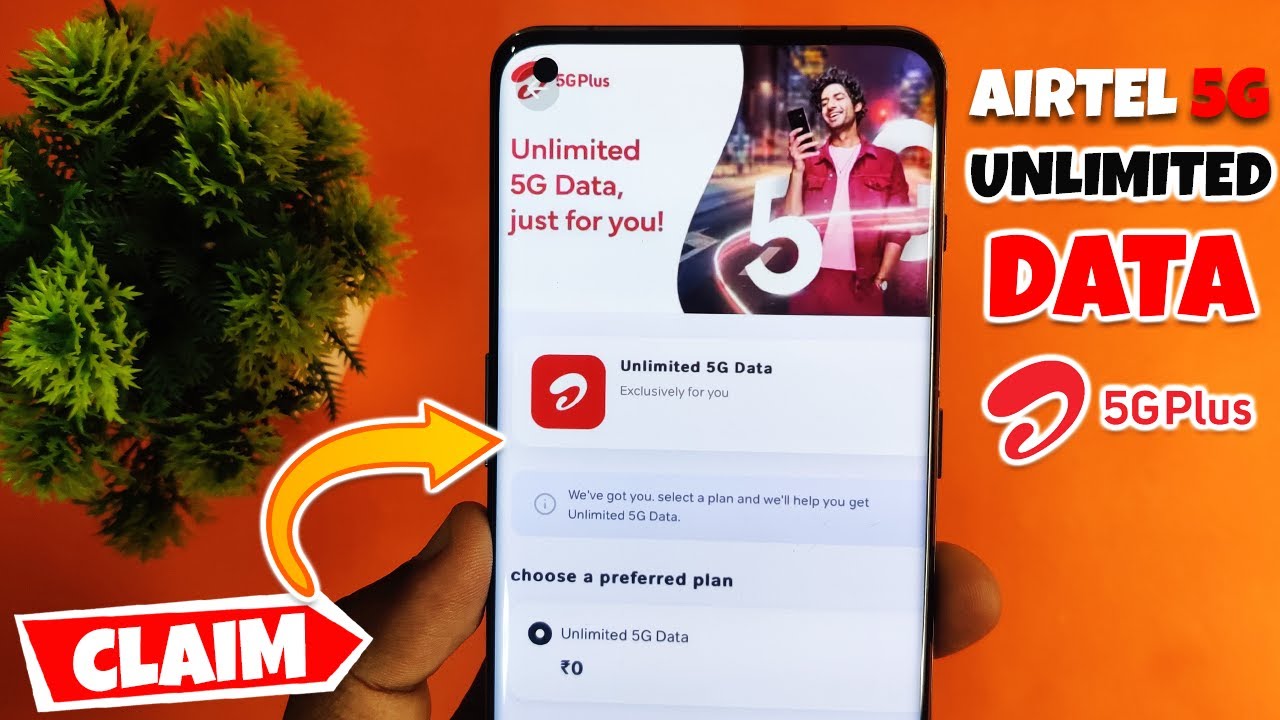 How To Claim Airtel 5G Unlimited Data On Any 5G Smartphone | Get ...