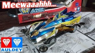 Unboxing \u0026 Assemble Mini 4wd Auldey ARMOR DRAGON