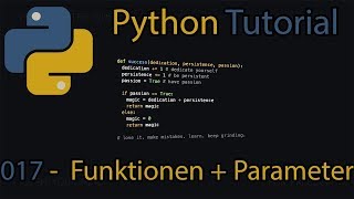 Python Tutorial: Funktionen mit Parameter 017.idle3 [GER]